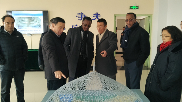 南南国际贸易促进中心主席耿弘访问甘肃建投