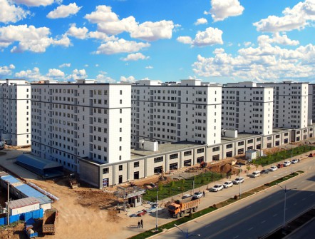 甘肃建投兰州新区10万㎡装配式钢结构保障房项目