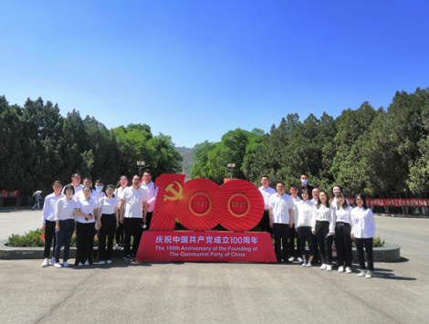 新区公司第一党支部开展庆祝中国共产党成立100周年“学党史，悟初心”党建实践活动